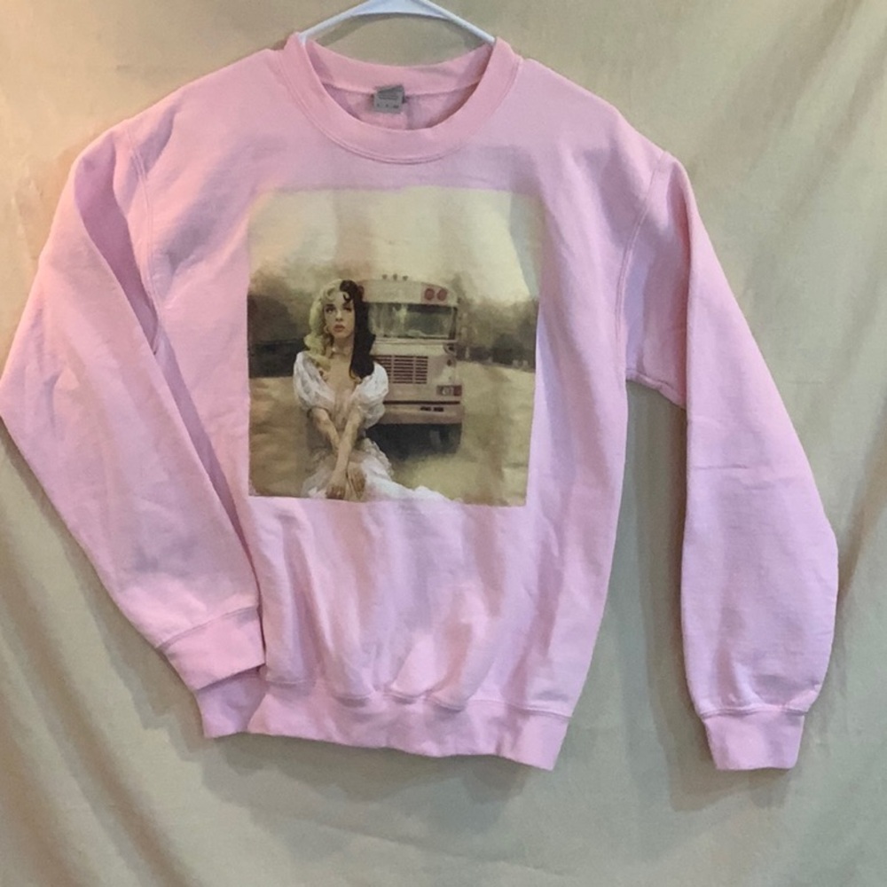 Melanie Martinez K12 School Bus Pink Graphic Sweatshirt